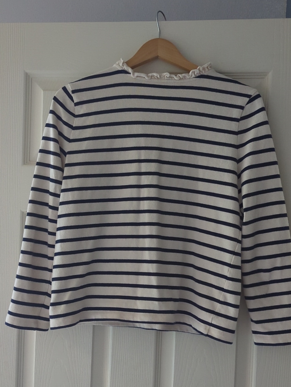 Sezane Gaël Marinière Ecru / Navy - Size S - Picture 4 of 4